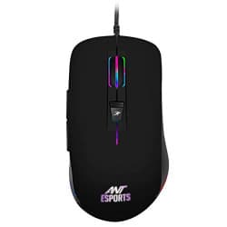 Ant Esports GM100 V2 Optical Gaming Mouse,7 Button Wired USB Mouse, 40
