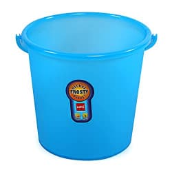 CELLO Plastic Frosty Bucket DLX, 18 Litres, Blue (Clo_Frsty_Bckt_18L_B