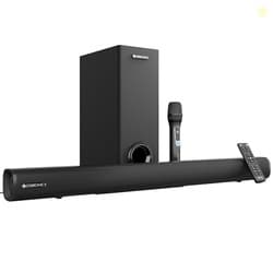 Zebronics 200W Soundbar with Dual Drivers, Virtual 5.1 Surround, 5.2" 