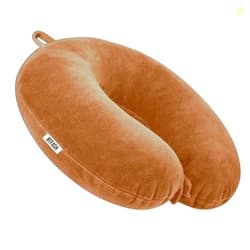 BTfash Travel Neck Pillow for Men & Women | Soft Fibre Cushion for Fli